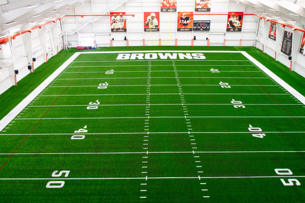 Browns football field